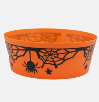 953560-Halloween-Tub-w_Spider,-Web---Orange