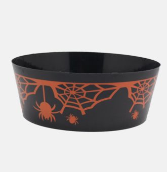 953561-Halloween-Tub-w_-Spider,-Web---Black
