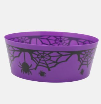 953562-Halloween-Tub-w_-Spider,-Web---Purple